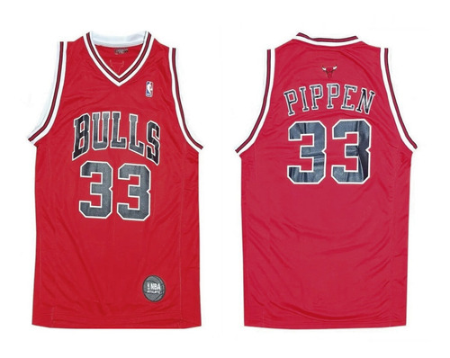 Camiseta Basquet Nba Chicago Bulls Pippen Oficial - Olivos
