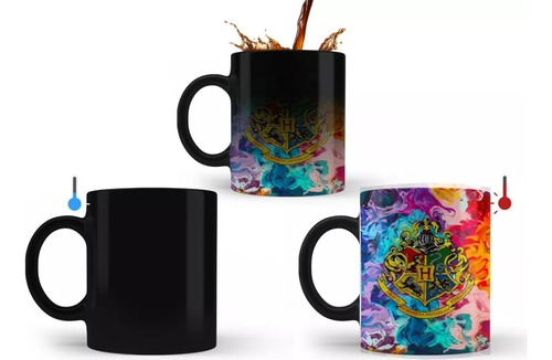 Taza Magica Cafe Ceramica Harry Potter Varios Modelos