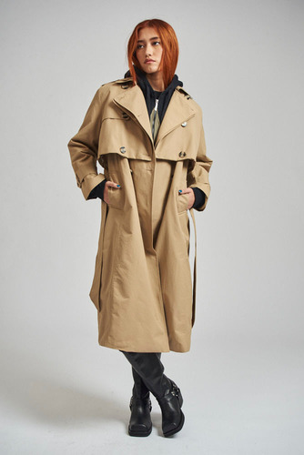 Trench Desmontable Storm De Nylon Mujer 47 Street