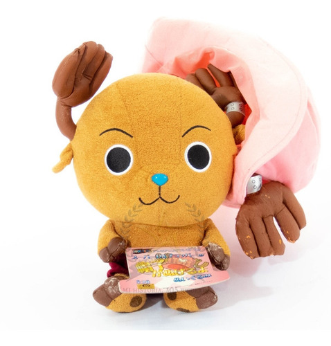 Peluche M One Piece Tony Chopper Con Y Sin Sombr Golden Toys