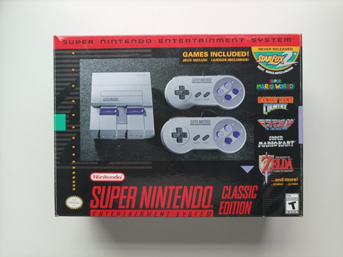 Snes Super Nintendo Classic Edition Flasheada +100 Juegos!