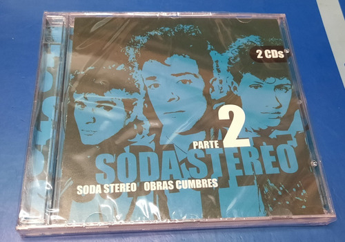 Soda Stereo - Obras Cumbres 2 2006 2cd Sellad Ed Argenta Jcd