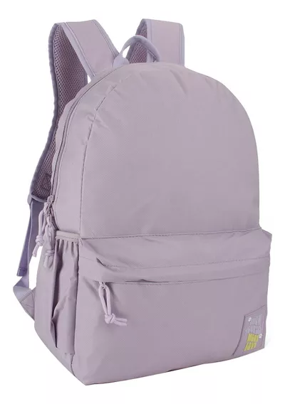 Mochila Nena Niña Espalda Escolar Divisones Colores Unicas By Happy Buy