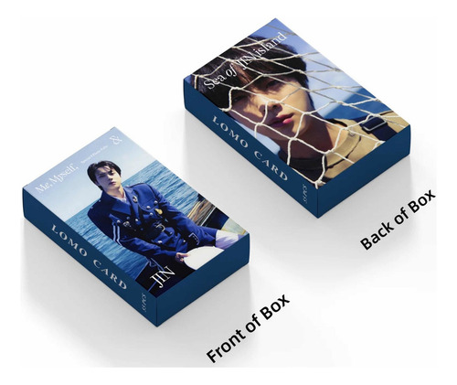 55 Photocards Bts - Edición Me, Myself & Jin