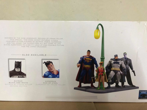 Batman The Dark Knight Returns Dc Collectibles Box Set