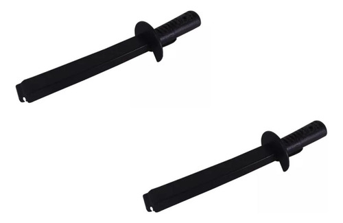 Kit 2 Porta Lima Preto Com Suporte Para Cinta