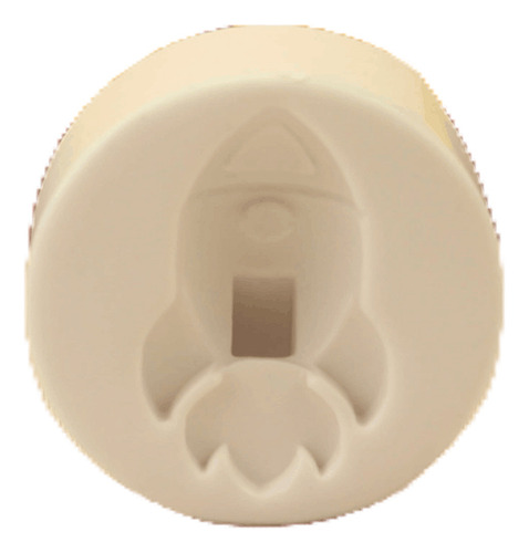 Molde Silicone Mini Foguete