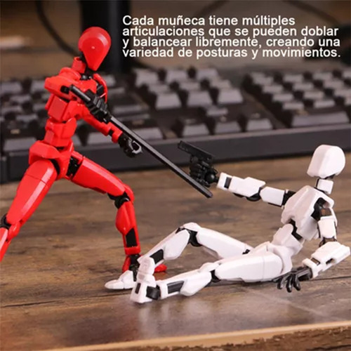3pz Figura Articulada Dummy Multi-jointed Movable-no Armado