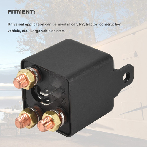 Relé De Coche, 12 V, 250 A, Batería Continua De Alta Potenci