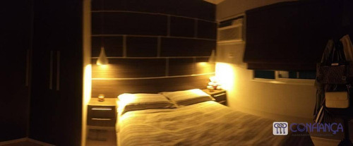 Cobertura Com 2 Dormitórios À Venda, 120 M² Por R$ 600.000,00 - Campo Grande - Rio De Janeiro/rj - Co0061