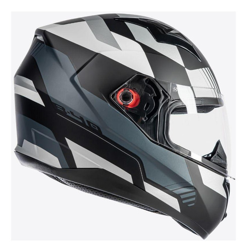 Capacete B40 Preto Fosco | Fechamento Micrométrico