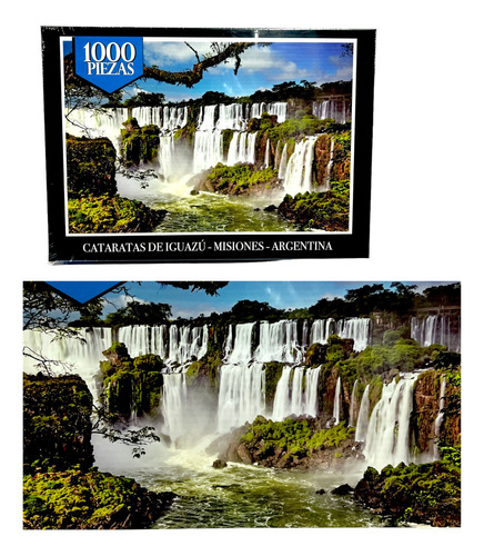Rompecabezas X 1000 Piezas Cataratas Del Iguazu Argentina