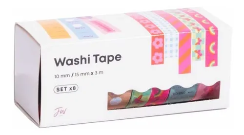 Cinta Washi Tapes Fw X 8 Cute