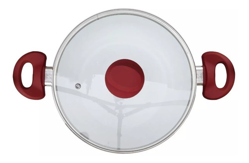 Imagen 2 de 10 de Cacerola Ceramica Antiadherente 24cm Roswell Cookware Silmar