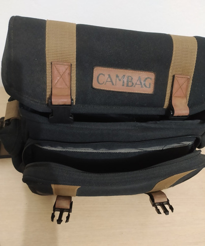 Bolsa Mala Para Camera Lentes E Acessorios Com Divisórias