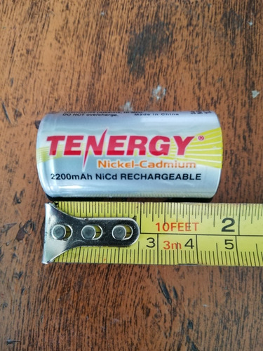 Batería Sub C - Recargable 1.2vol. 2200 Mah