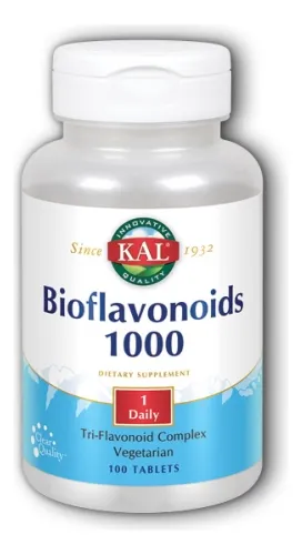 Suplemento Kal Bioflavonoids 1000 Mg 100 Comprimidos