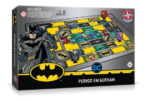 Jogo De Tabuleiro Estrela Dc Batman Perigo Em Gotham 9897