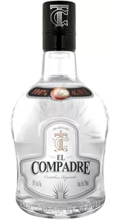 Pack De 12 Tequila El Compadre Cristalino 1l
