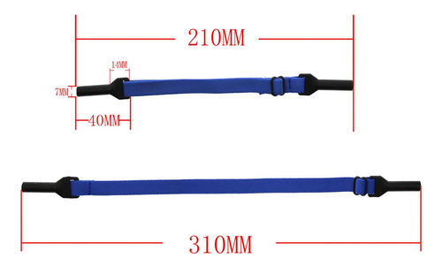 15x Cordón Para Gafas Correa Ajustable Para Gafas Para