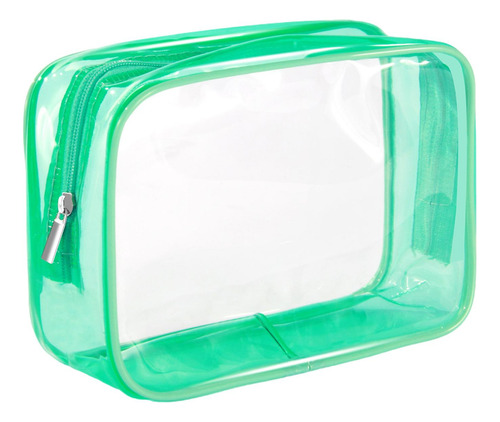 Organizador Transparente Para 5 Bolsas De Cosméticos, Color