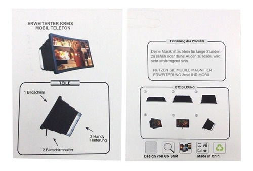 Amplificador Para Suporte De Tela De Telefone Celular