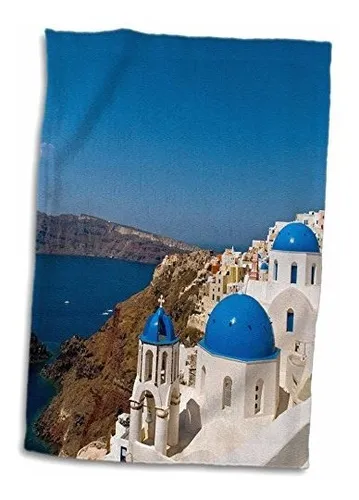 Toalla 3d De Rosa En Oia, Santorini-grecia, 15 X 22