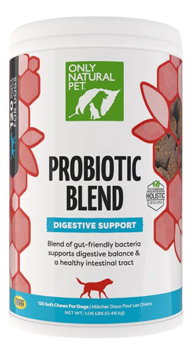 Only Natural Pet Suplemento Probiotico Para Perros Y Gatos, 