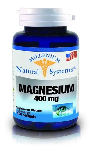 Magnesium 400 Mg Natural Systems