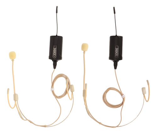 Auriculares Inalámbricos Lavalier Con Transmisor Y Receptor