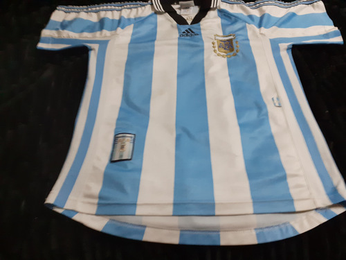 Camiseta Selección Argentina .año 1998 Titular (Usado)