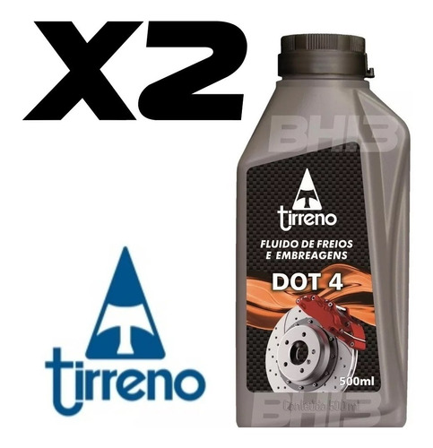 Tirreno Dot 4 Òleo De Freios E Embreagem Fluido Kit Com 2 