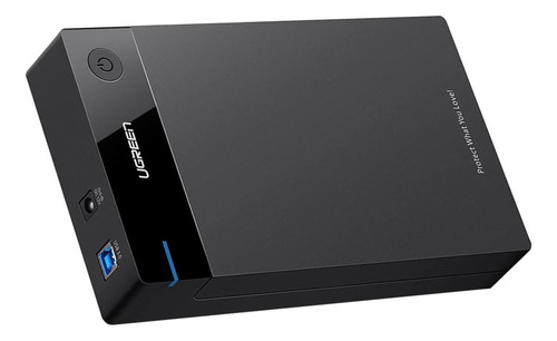 Case Ugreen Externa Usb 3.0 P Hdd Sata 3.5 Pol 5gbps Preta
