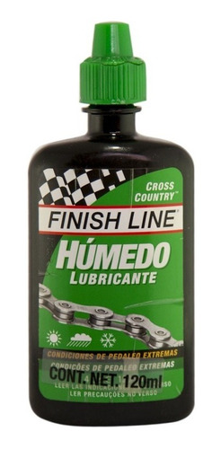 Lubricante Humedo P/cadena Bicicleta 4oz/120ml Finish Line