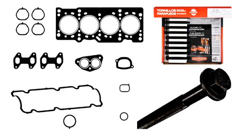 Kit Bulones + Junta Descarbonizacion Fiat Nuevo Siena 1.4 8v