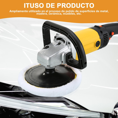 Kit Pulidor Inalámbrico Para Encerar Detalles De Automóviles
