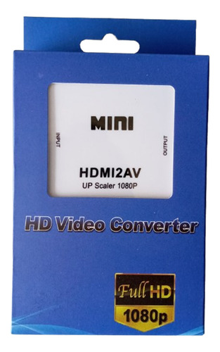 Convertidor/adaptador Hdmi A 3 Rca Generico Nuevos