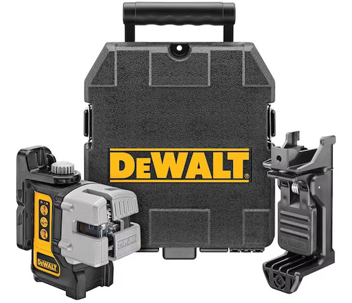 Nivel Laser Dewalt Dw089k 3 Líneas Clase 2 50 Metros Ip54