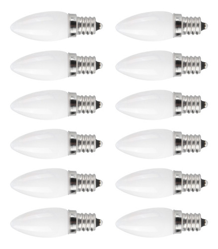 10pcs Mini E12 Led Candelabro Bombillas 1.5w Ac 230v Para
