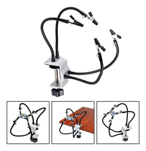 T Herramientas De Soldadura De Tercera Mano 4 Brazos