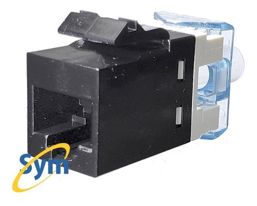 Jack Rj45 Cat. 5e Negro Amp Commscope | Symnet