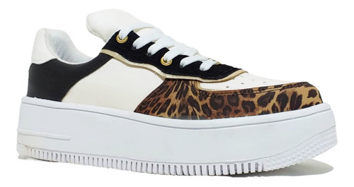 Imagen 4 de 6 de Zapatillas Praga Animal Print