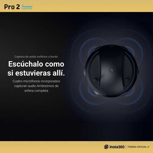 Imagen 8 de 10 de Camara Insta360 Pro 2 + Farsight Edition Tienda Oficial