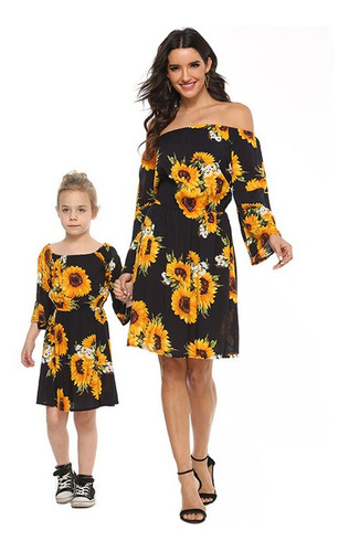 Hermosos Vestidos Para Mujer Vestido Para Mamá Bebé Niñas Pa