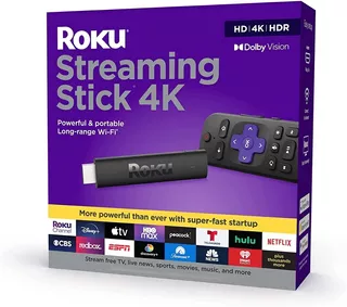 Roku Streaming Stick 4k Control Remoto Por Voz