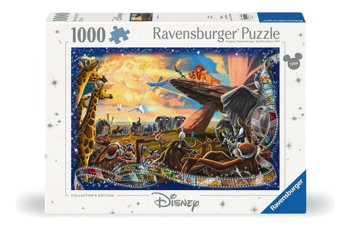 Rompecabezas El Rey Leon Disney 1000 Pz Ravensburger Simba