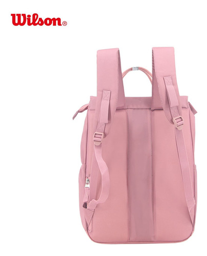 Mochila Reforzada Urbana Portanotebook Wilson Square Rosa Rosa