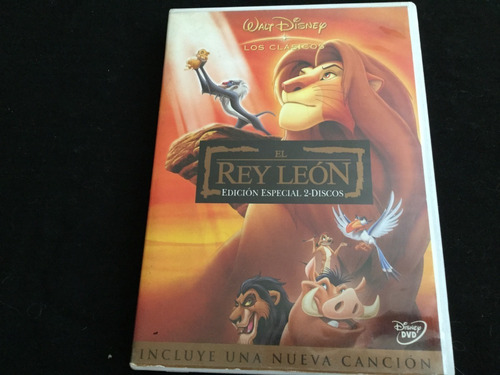 El Rey Leon Disney  Dvd P