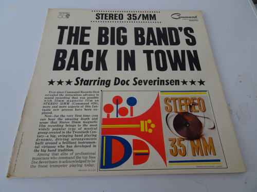 Doc Severinsen - The Big Band's Back In Town - Vinilo Usa 