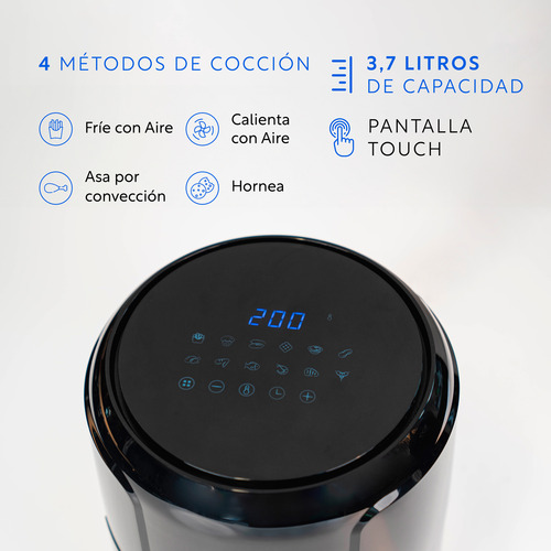 Freidora De Aire Air Fryer Multitouch Easyways